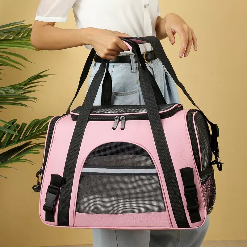 DogCarrierBag Rose Sac de Transport pour Chien
